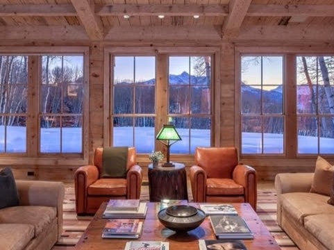 Tom Cruise Loves Leather Armchairs: Inside His Cabin-Style Living Room Inspiration