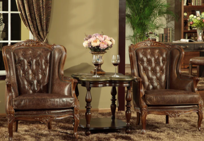 Leather Armchair in Singapore