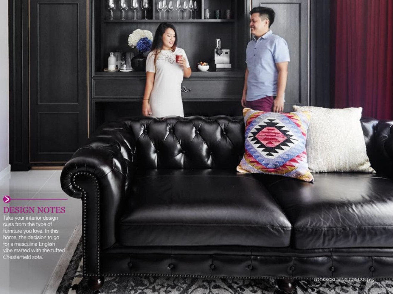 Bukingham Chesterfield Sofa Singapore