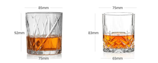 GLACIER WHISKY DECANTER SET - Locus Habitat