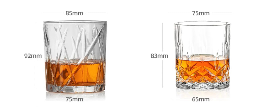 GLACIER WHISKY DECANTER SET - Locus Habitat