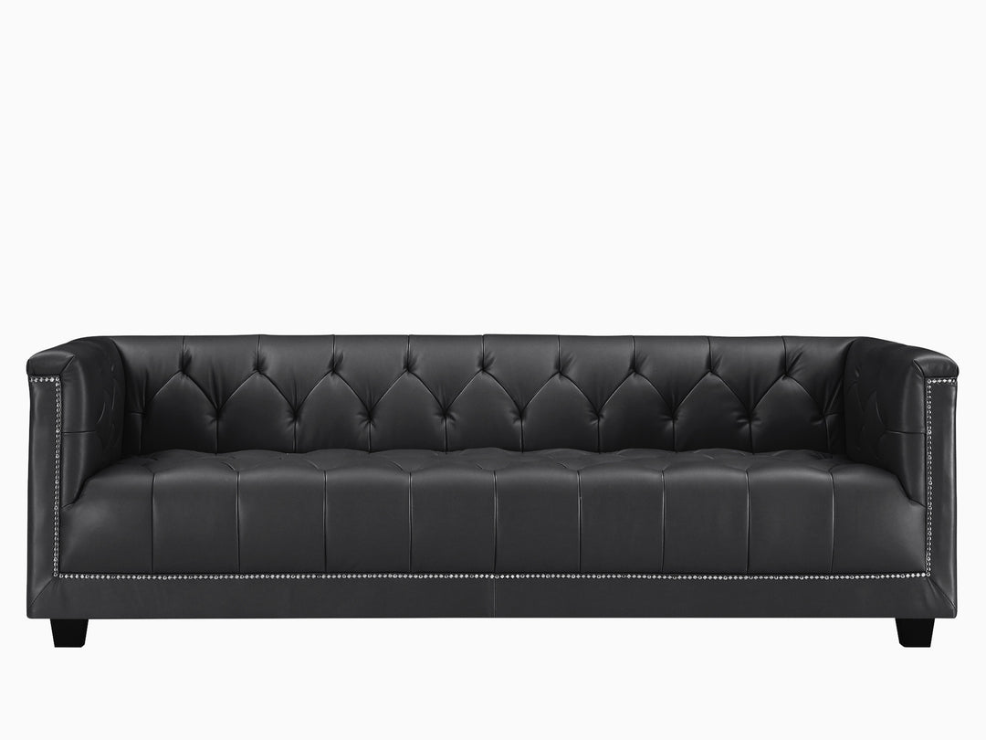 Blue Velvet Sofa