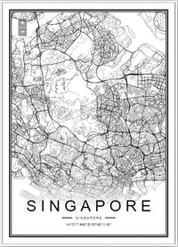 MAP OF SINGAPORE BK RUGS