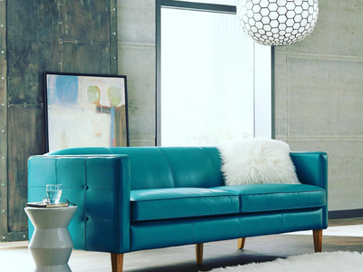Elevate Your Living Space with a Luxurious 2-Seater Leather Sofa in Singapore