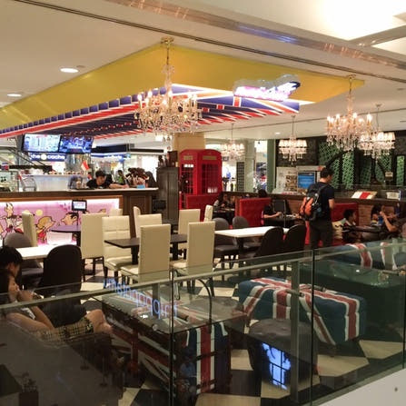 Mr Bean Cafe @ Marina Square!