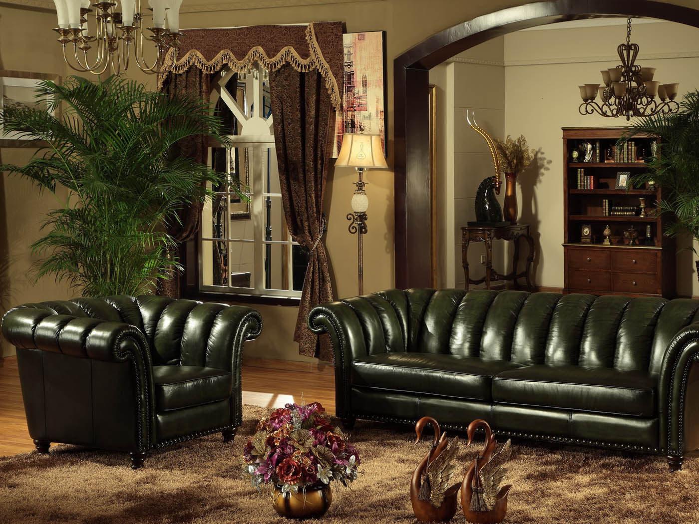 Creating a lounge with a bespoke Chesterfield sofa