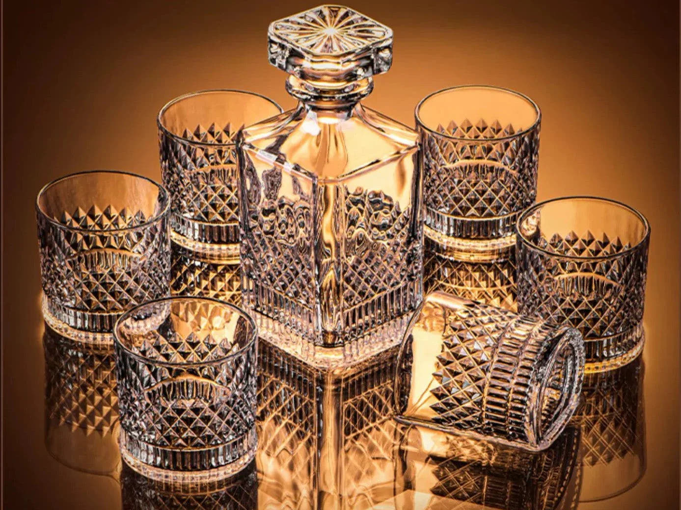 Whisky Decanter & Glasses Gift Set