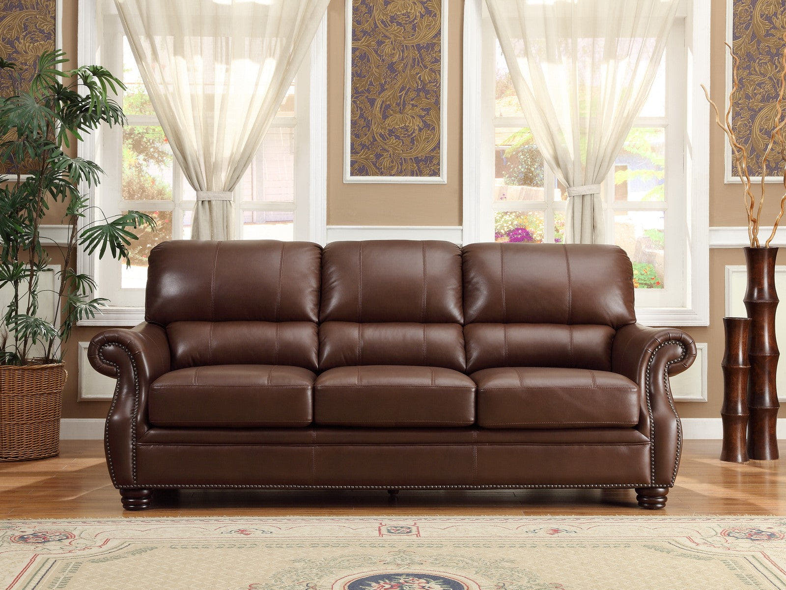 Leather Sofa
