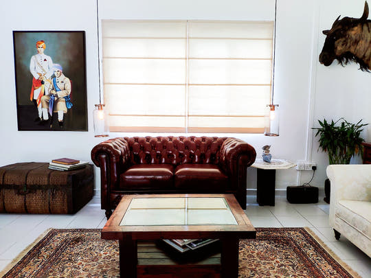 Brown Chesterfield Sofa