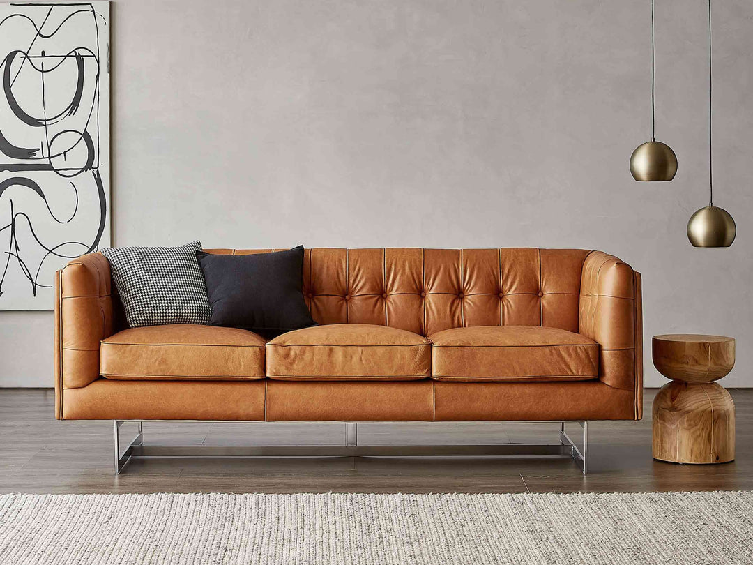 Full Grain Leather Sofa