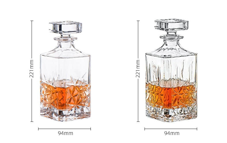 GLACIER WHISKY DECANTER SET - Locus Habitat