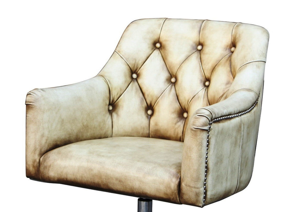 Genuine Leather Director Chair