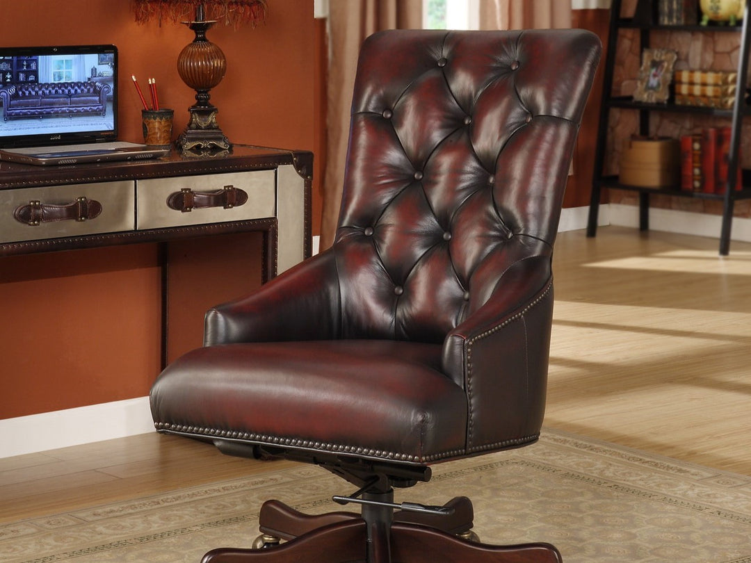 Genuine Leather Director Chair