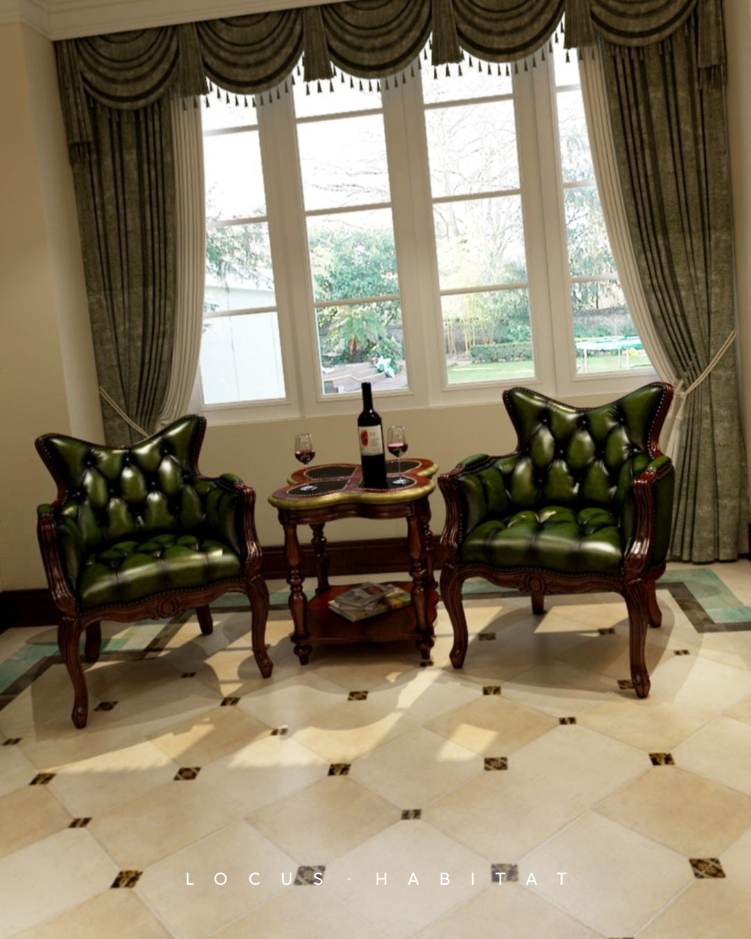 Leather Chesterfield Chair