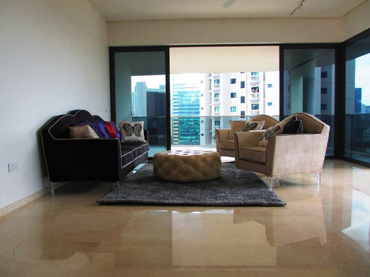 Velvet Sofa Set