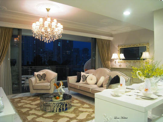 Velvet Sofa Set