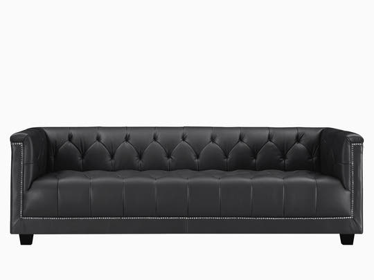 Blue Velvet Sofa 