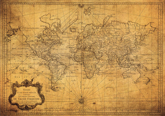 world map carpet