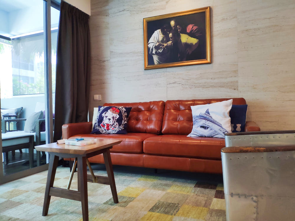 Modern Leather Sofa