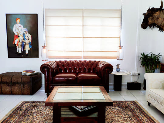 Brown Chesterfield Sofa