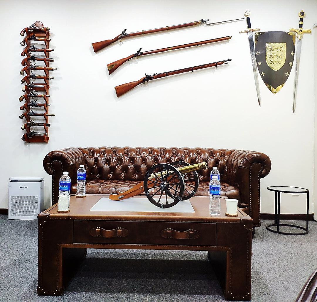 Brown Chesterfield Sofa