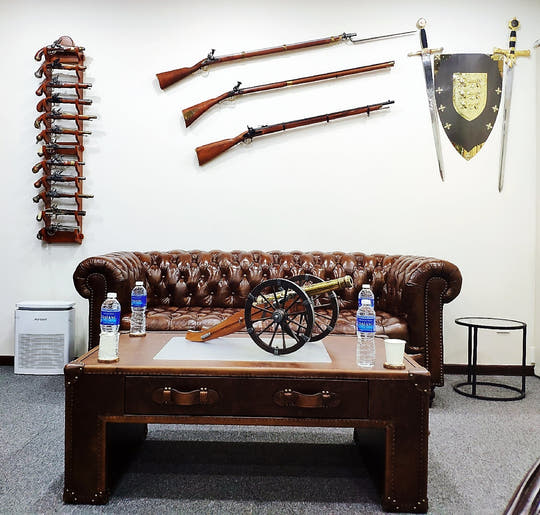 BROWN LEATHER CHESTERFIELD SOFA SINGAPORE