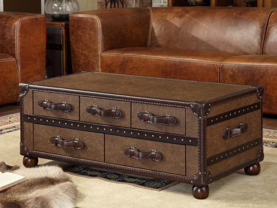 RIDSDENT LH057 - Storage trunk coffee table