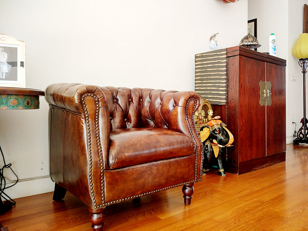 5ChesterLH6772 Leather Armchair