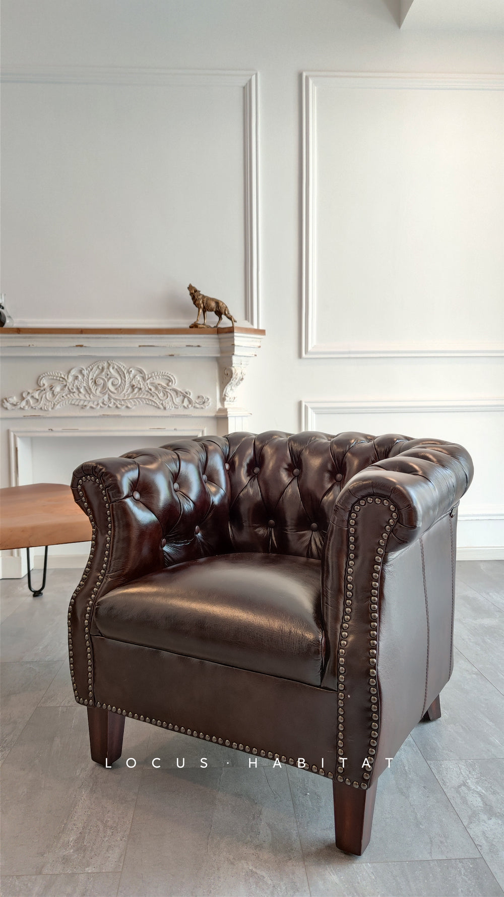 5ChesterLH6772 Leather Armchair
