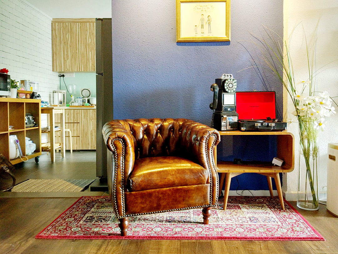 5ChesterLH6772 Leather Armchair