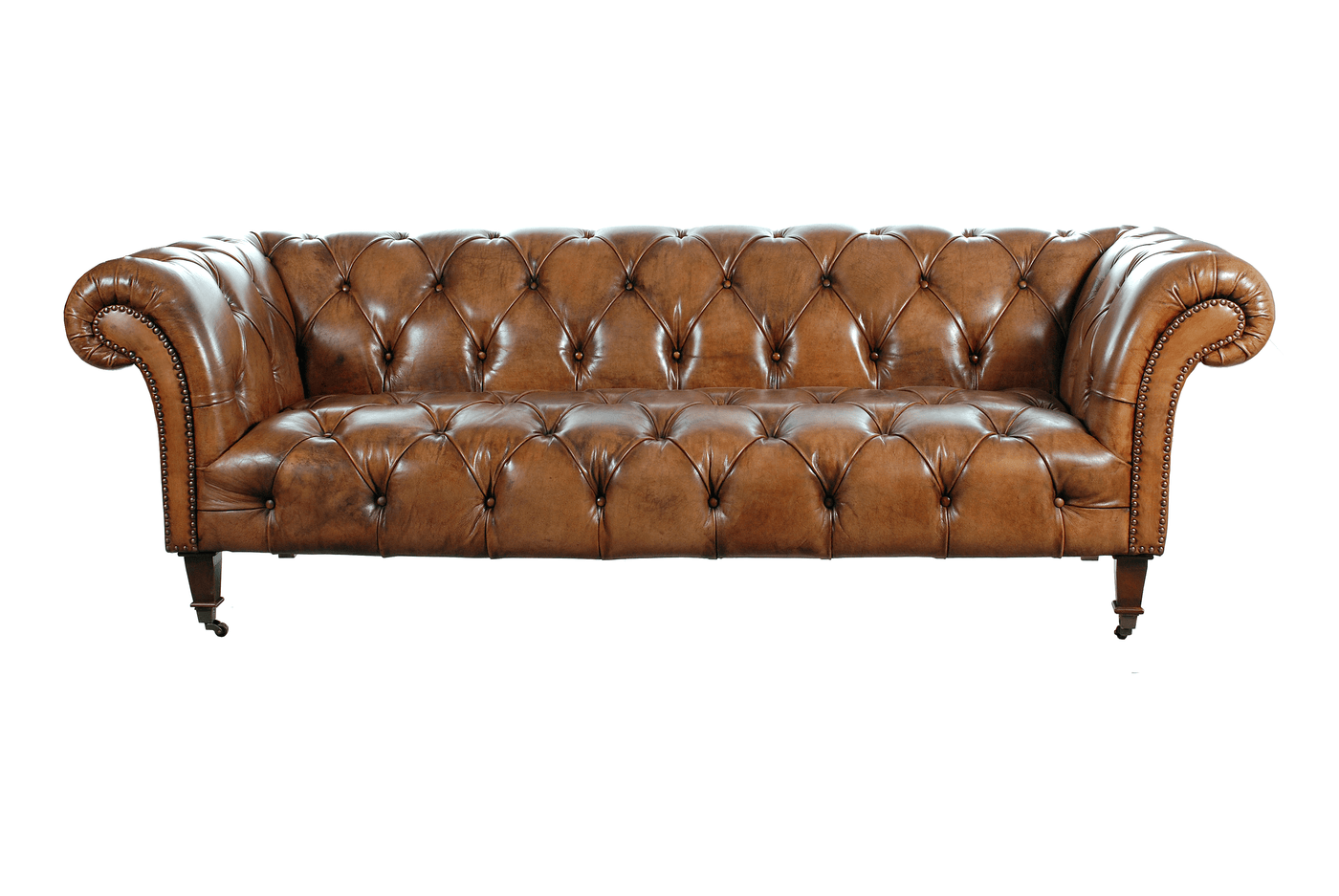Modern Leather Couch 