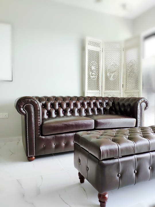 High Back Chesterfield Sofa