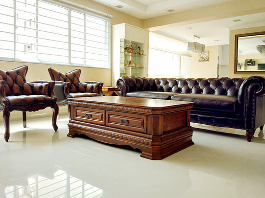 Leather Chesterfield Chair