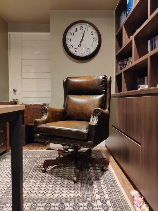 Genuine Leather Director Chair
