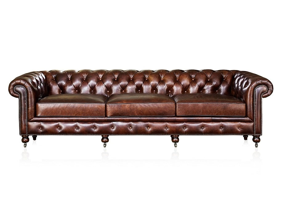 Leather Chesterfield Sofa