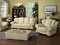 BEAULIEU CLASSIC LEATHER SOFA