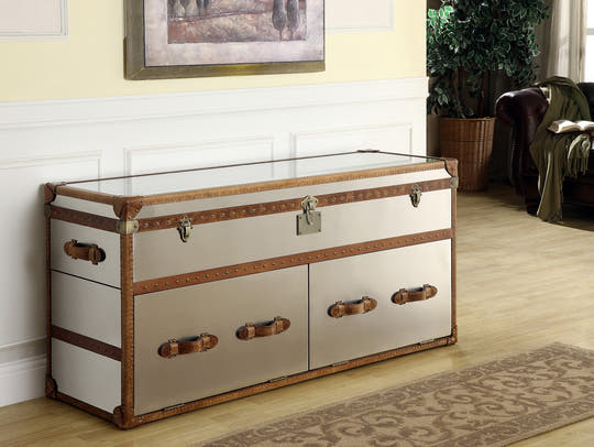 CLAUDIA LH050A TV Console available from Locus Habitat.