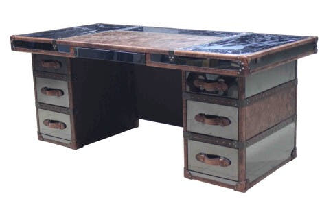 Director Desk With White Background