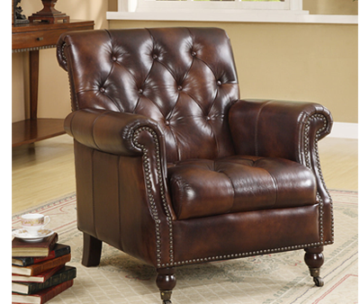 BROOKS LH3990  Leather ARMCHAIRS SINGAPORE- Locus Habitat