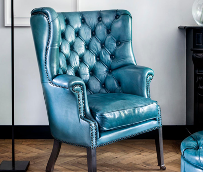 BISON GRAND LH-C609 Leather Armchair